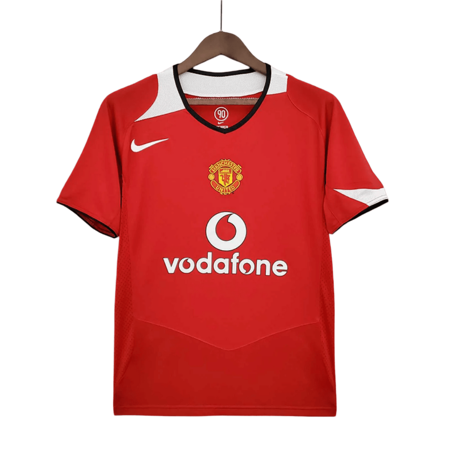 2004/2006 Manchester United vodafone - Home Retro Kit – Short Sleeves - ClassicKits433 - GovintageJersey