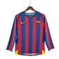 2005/2006 FC Barcelona - Home Kit - Long Sleeves - GovintageJersey