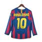 2005/2006 FC Barcelona - Home Kit - Long Sleeves - GovintageJersey