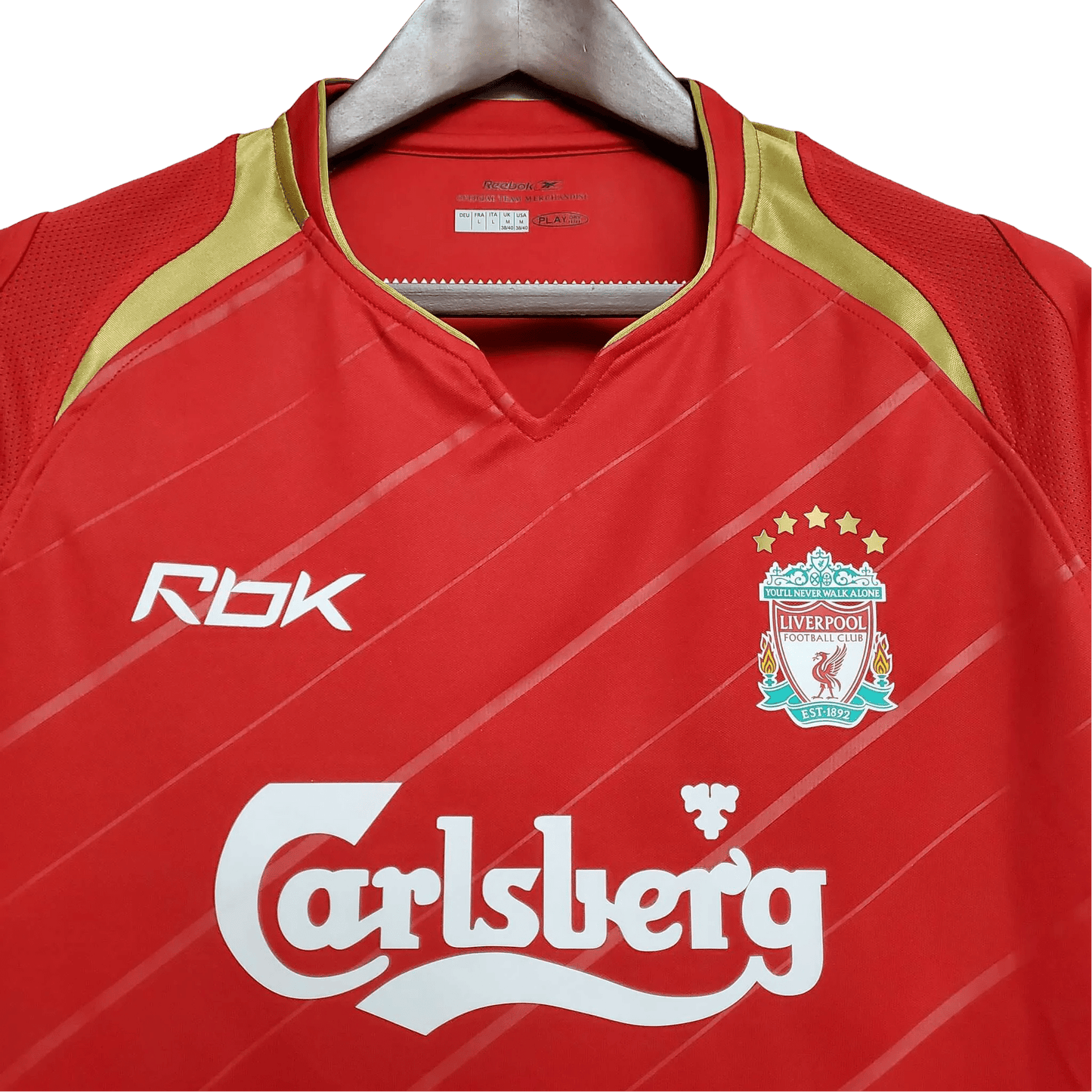 2005/2006 LiverpooI Carlsberg Home Retro Kit - ClassicKits433 - GovintageJersey