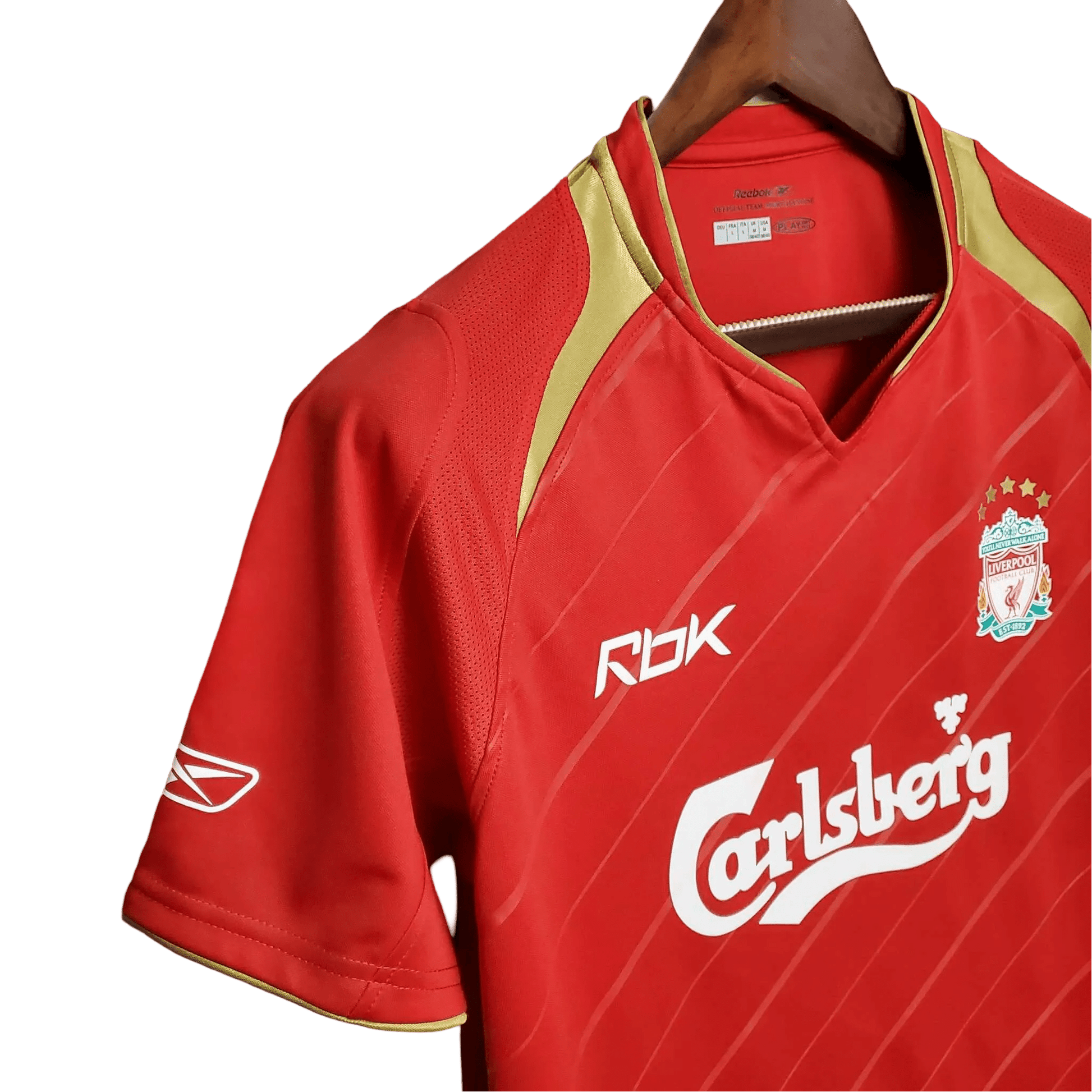 2005/2006 LiverpooI Carlsberg Home Retro Kit - ClassicKits433 - GovintageJersey