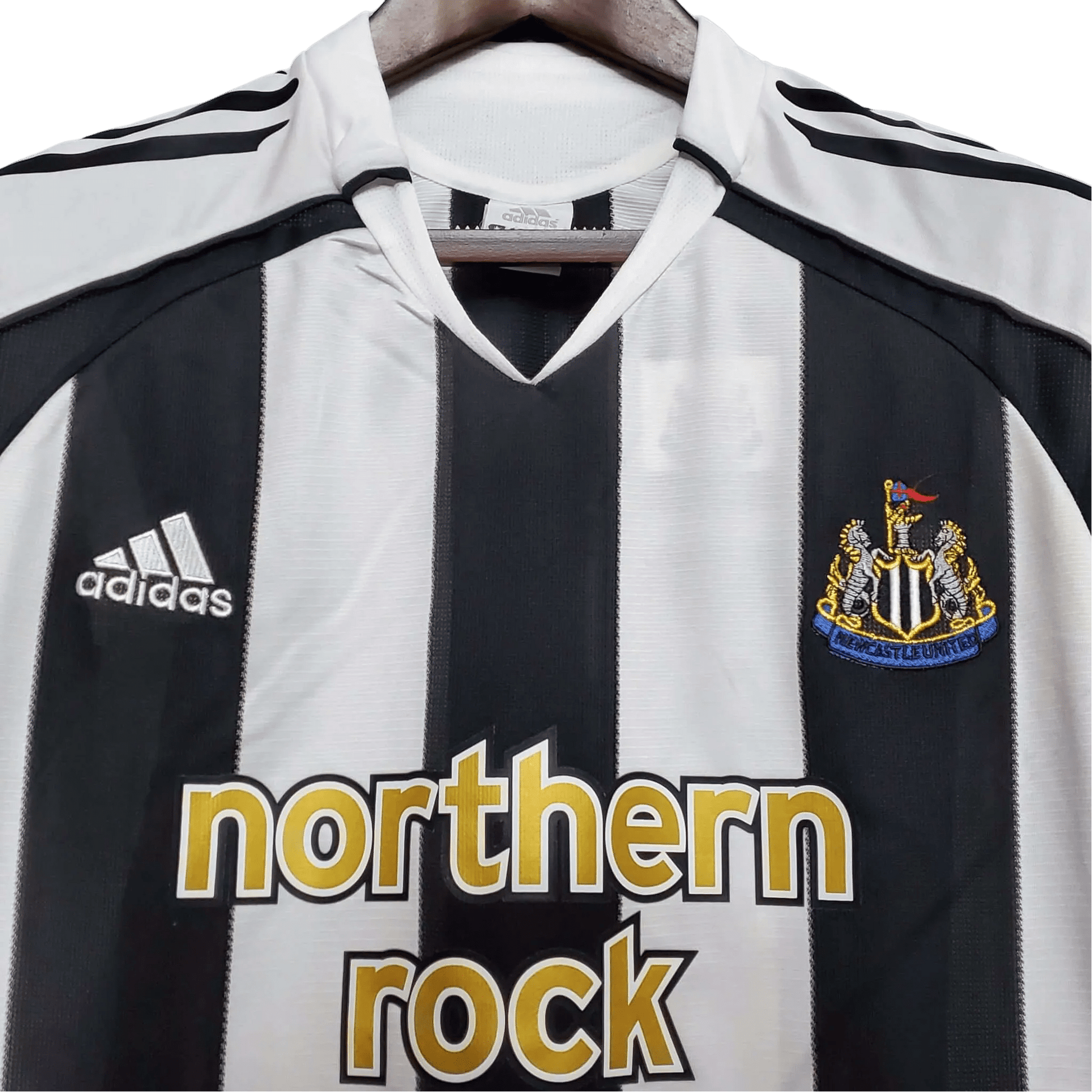 2005/2006 Newcastle Utd Northern Rock - Home Retro Kit - ClassicKits433 - GovintageJersey