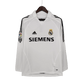 2005/2006 Real Madrid SIEMENS - Home Retro Kit - Long Sleeves - GovintageJersey