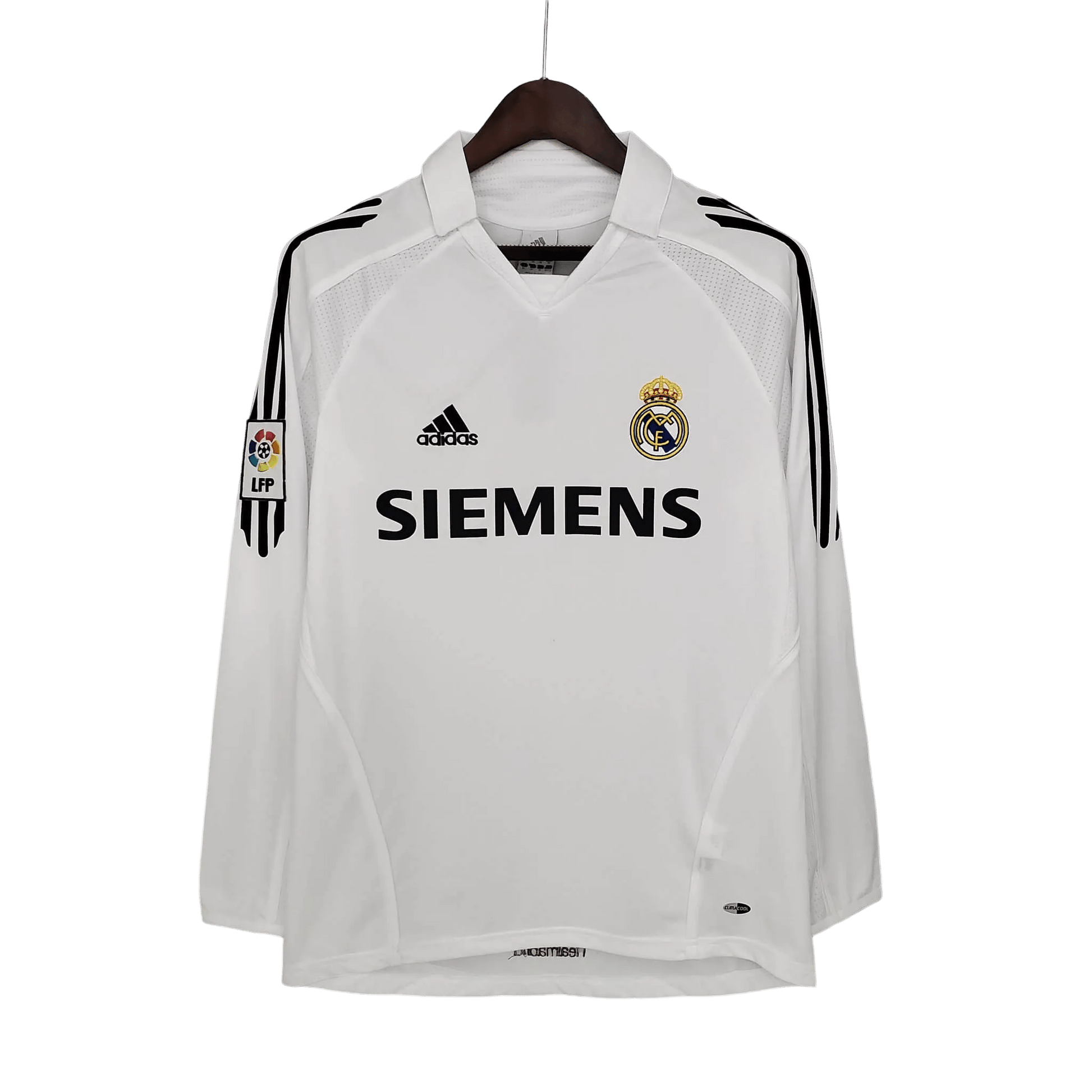 2005/2006 Real Madrid SIEMENS - Home Retro Kit - Long Sleeves 2005/2006 Real Madrid SIEMENS - Home Retro Kit - Long Sleeves