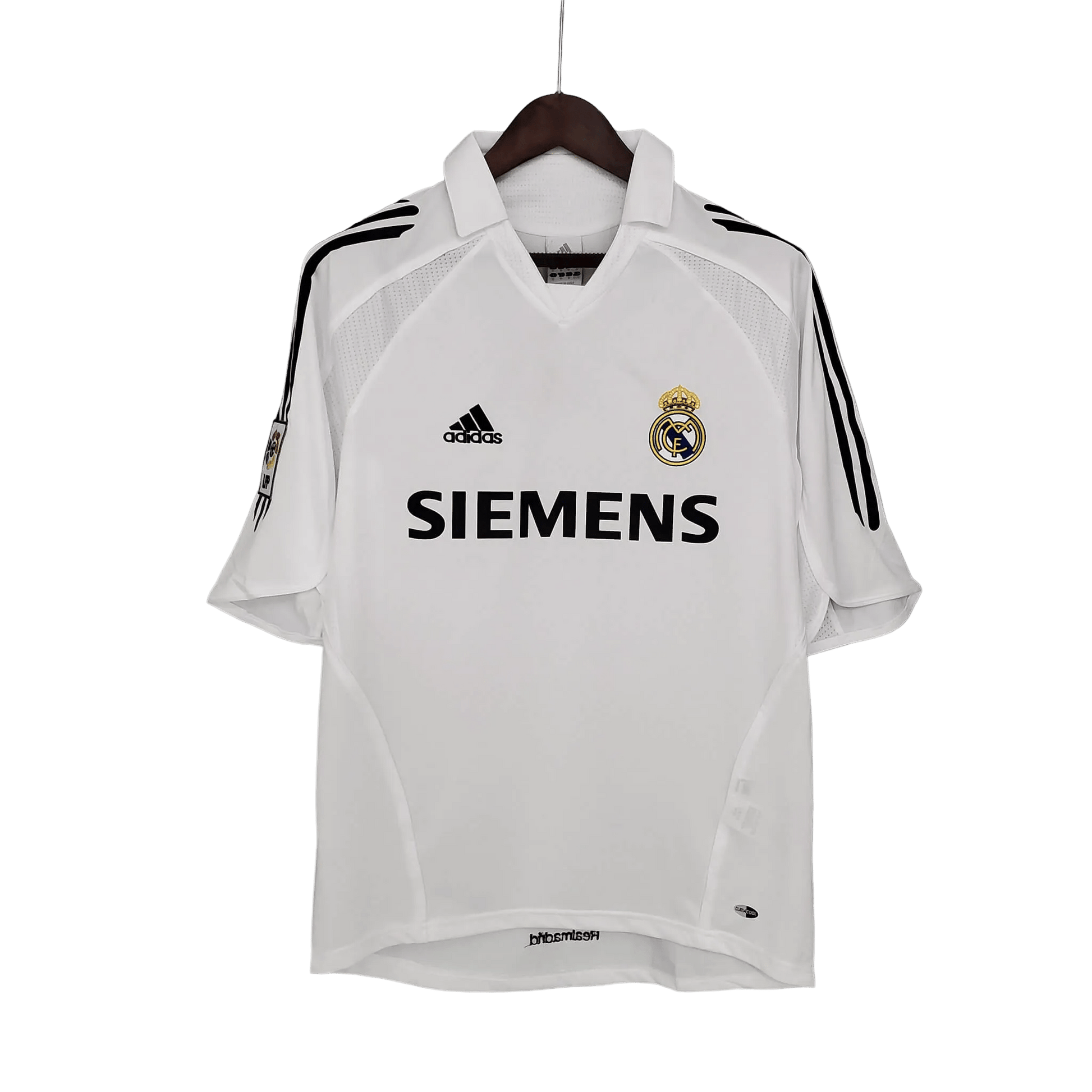 2005/2006 Real Madrid SIEMENS - Home Retro Kit - Short Sleeves - GovintageJersey