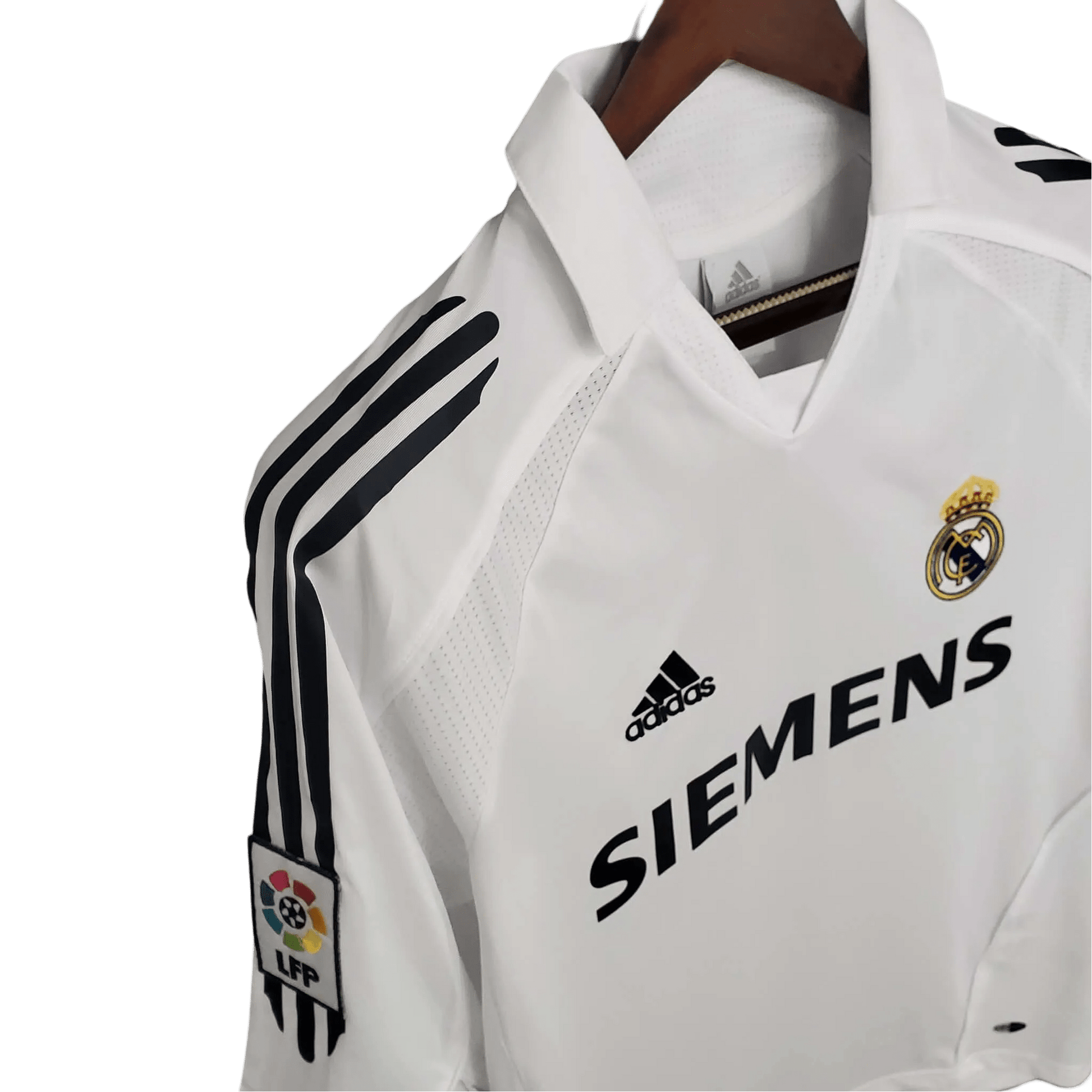 2005/2006 Real Madrid SIEMENS - Home Retro Kit - Short Sleeves - GovintageJersey