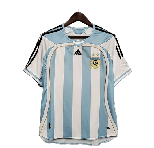 2006 Argentina World cup Home Retro kit - ClassicKits433 - GovintageJersey