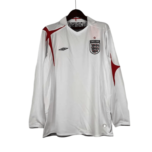 2006 England - Home Retro Kit - Long Sleeves - GovintageJersey