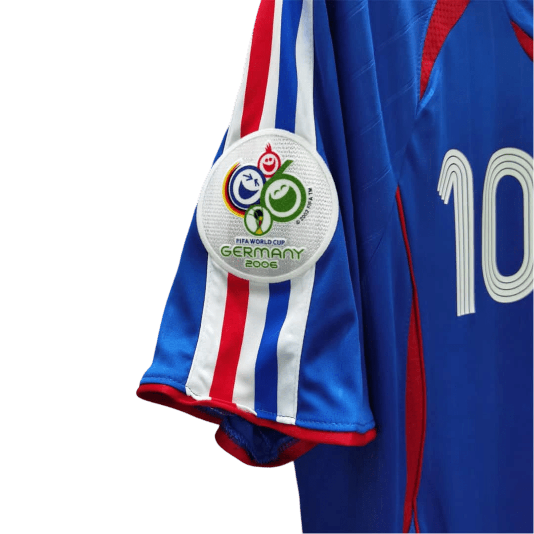 2006 France World Cup Home Retro Jersey - GovintageJersey