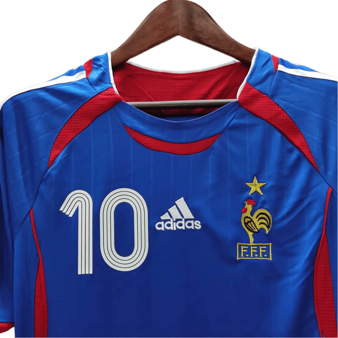 2006 France World Cup Home Retro Jersey - GovintageJersey