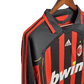 2006/2007 AC Milan Retro Kit - Bwin Home Edition - Long Sleeves at GoVintageJersey Store