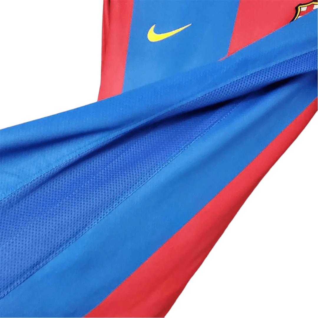 2006/2007 FC Barcelona - Home Retro Kit - Long Sleeves - ClassicKits433 - GovintageJersey