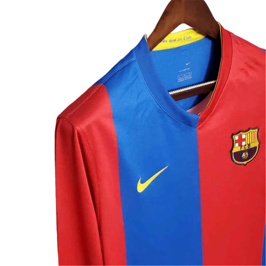 2006/2007 FC Barcelona - Home Retro Kit - Long Sleeves - ClassicKits433 - GovintageJersey