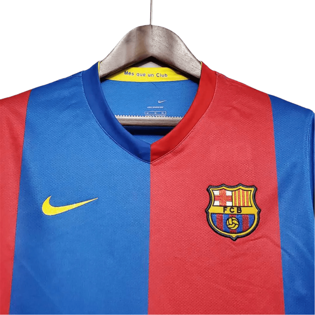 2006/2007 FC Barcelona - Home Retro Kit - Long Sleeves - ClassicKits433 - GovintageJersey