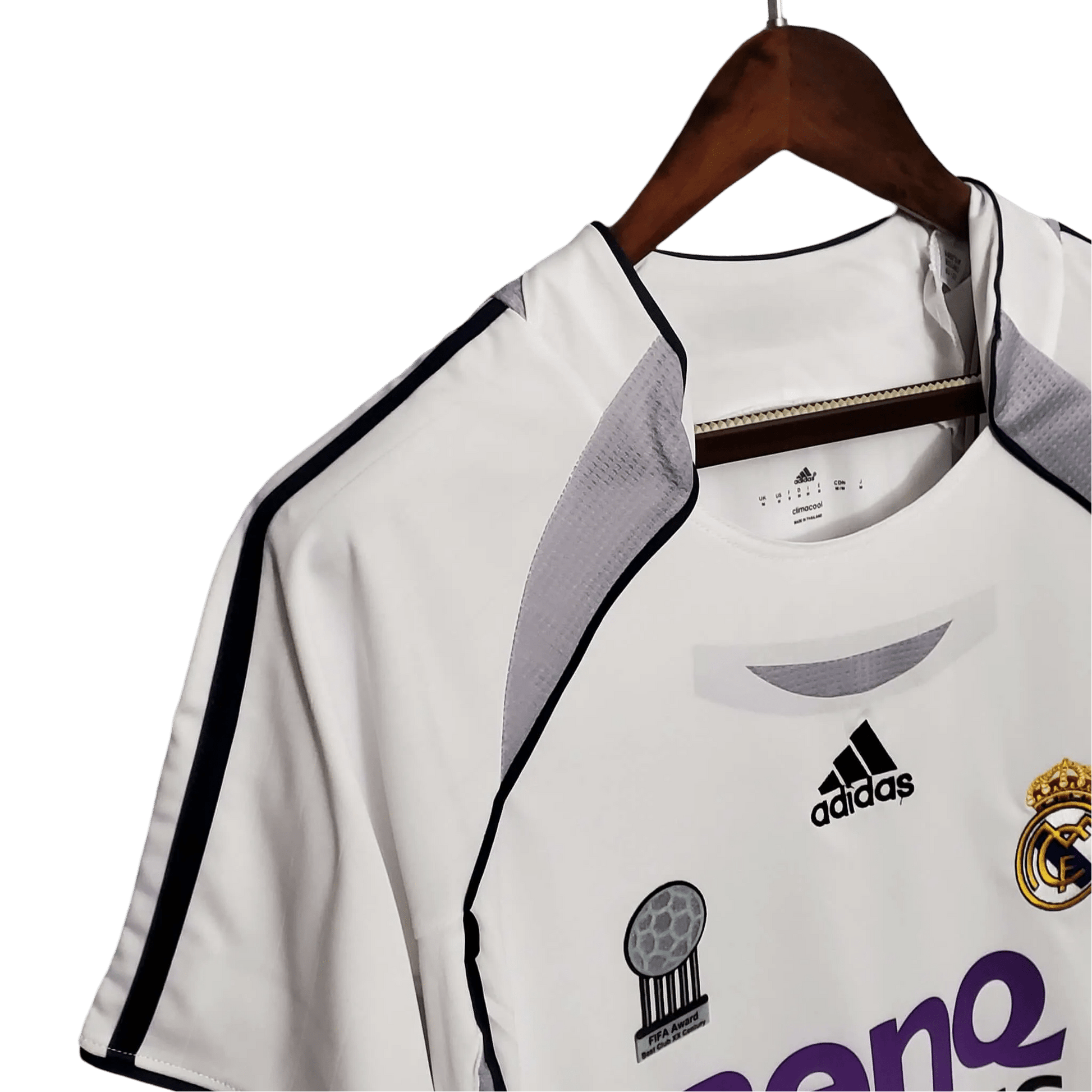 2006/2007 Real Madrid BenQ SIEMENS - Home Retro Kit - GovintageJersey