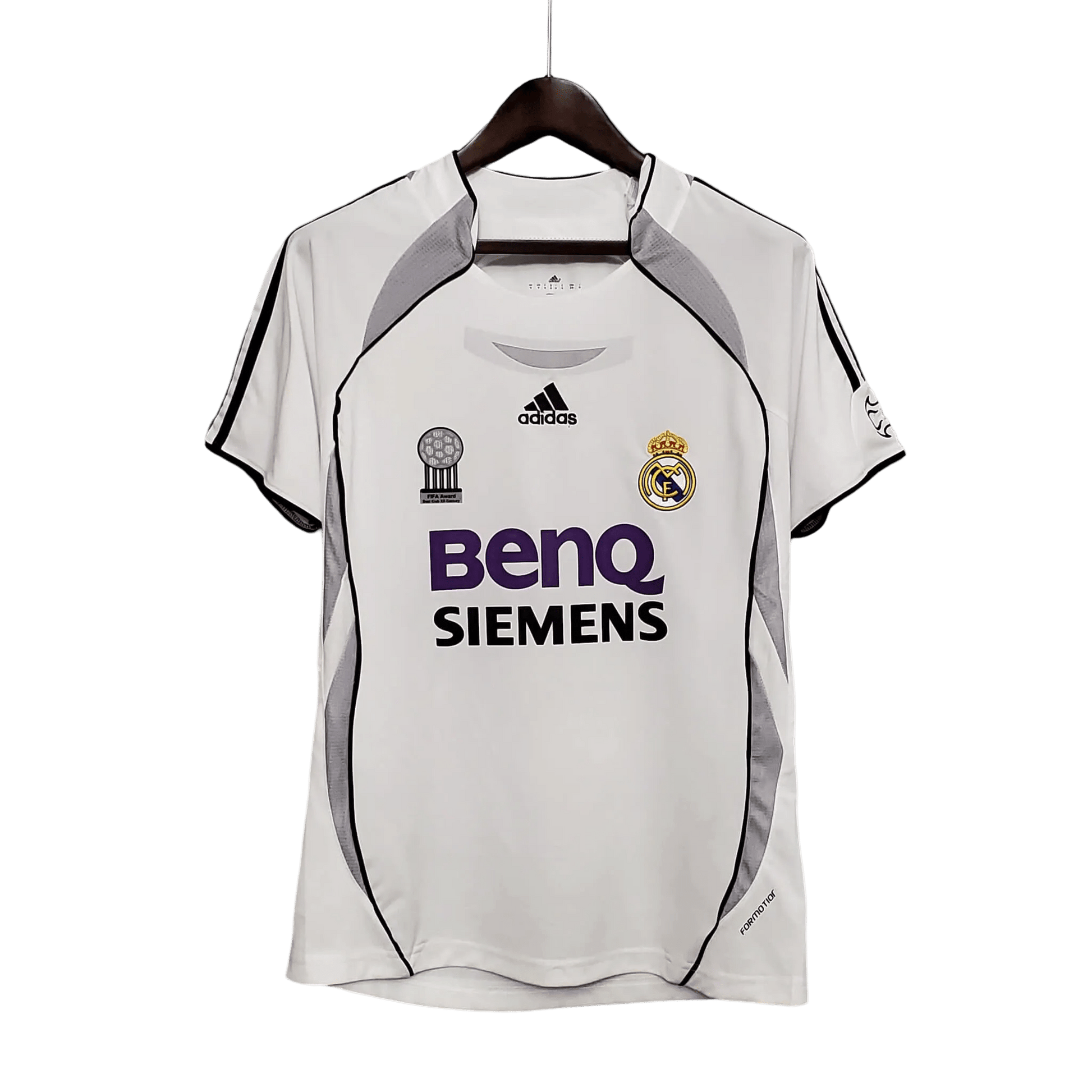 2006/2007 Real Madrid BenQ SIEMENS - Home Retro Kit - GovintageJersey