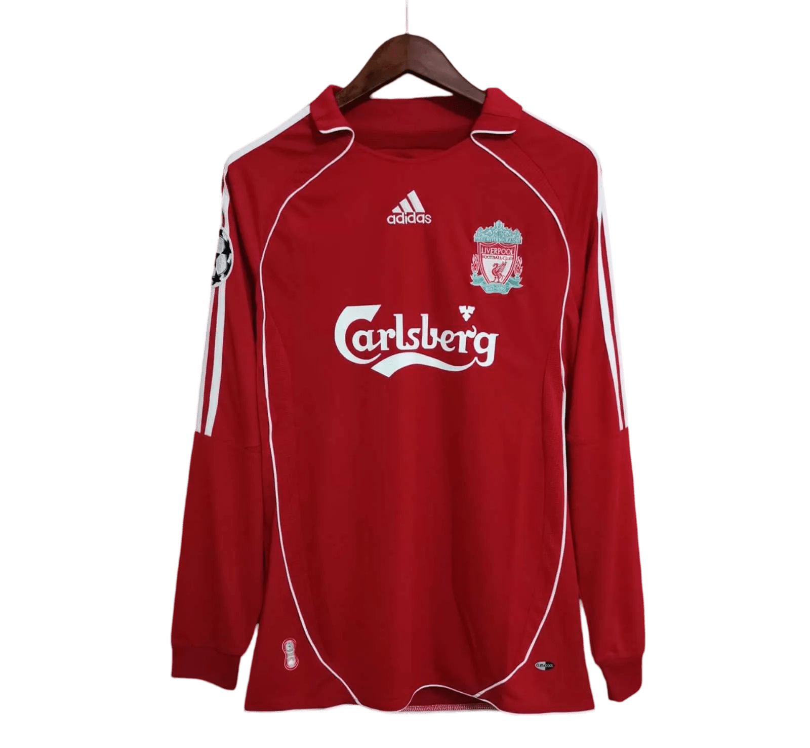 2006/2008 LiverpooI Carlsberg Home Retro Kit – Long sleeve - ClassicKits433 - GovintageJersey