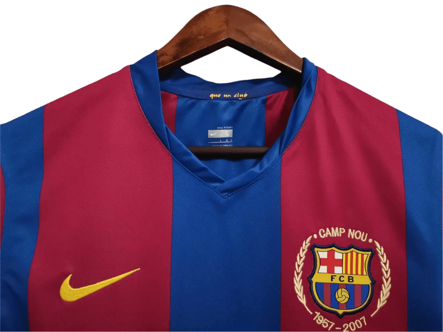 2007/2008 FC Barcelona unicef - Home Retro Kit - Short Sleeves - ClassicKits433 - GovintageJersey