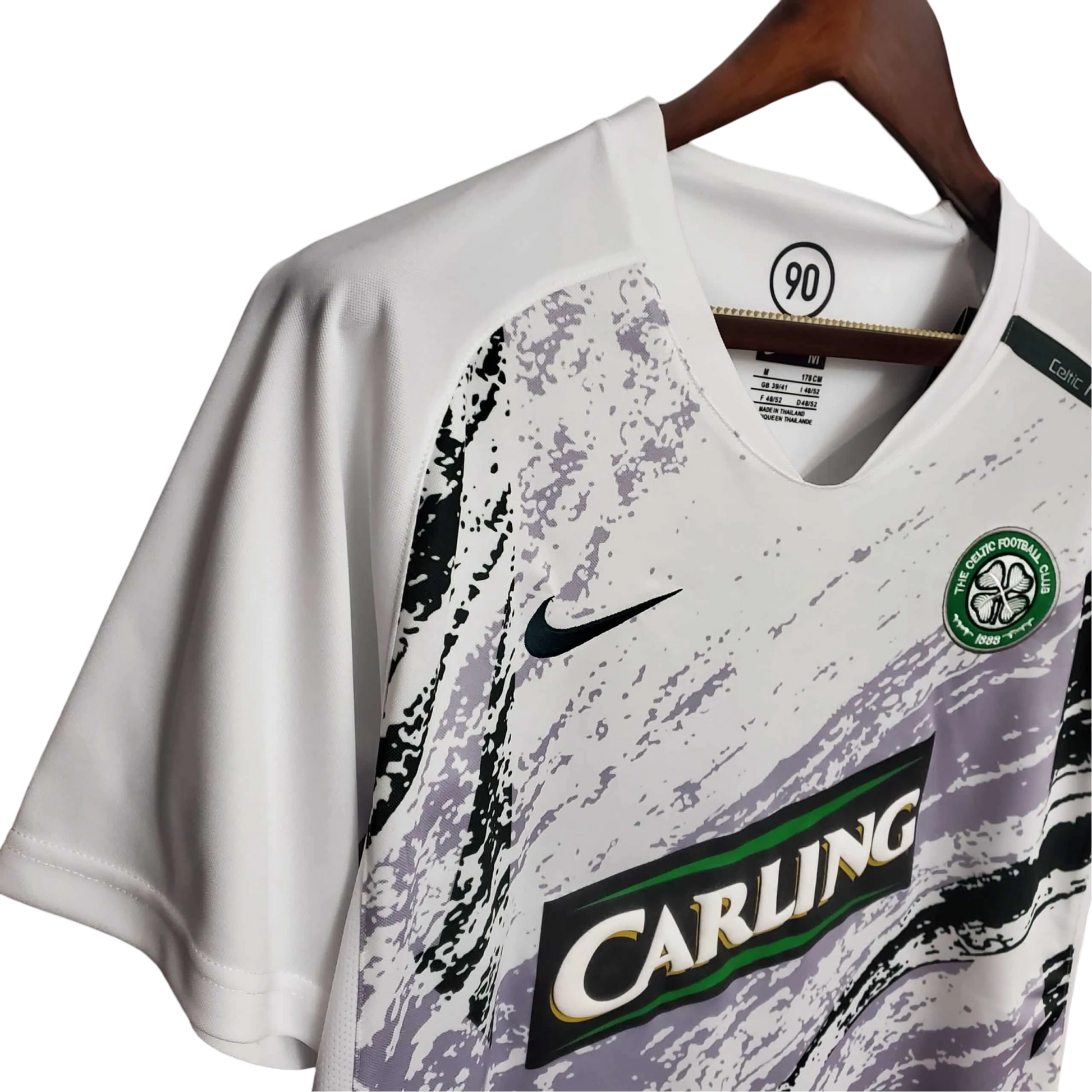 2007/2008 Glasgow Celtic CARLING - Away Retro Kit - ClassicKits433 - GovintageJersey