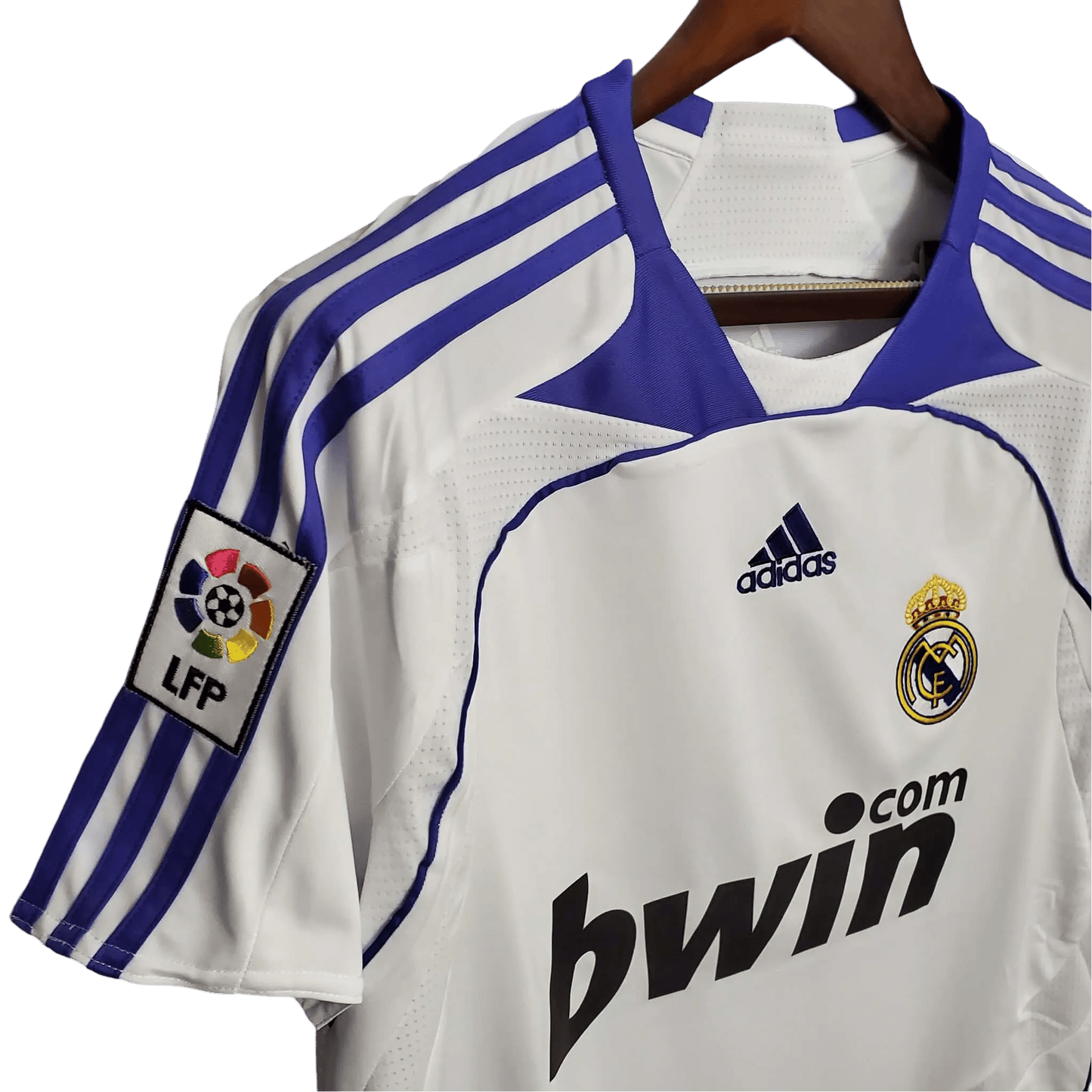 2007/2008 Real Madrid bwin - Home Retro Kit - GovintageJersey