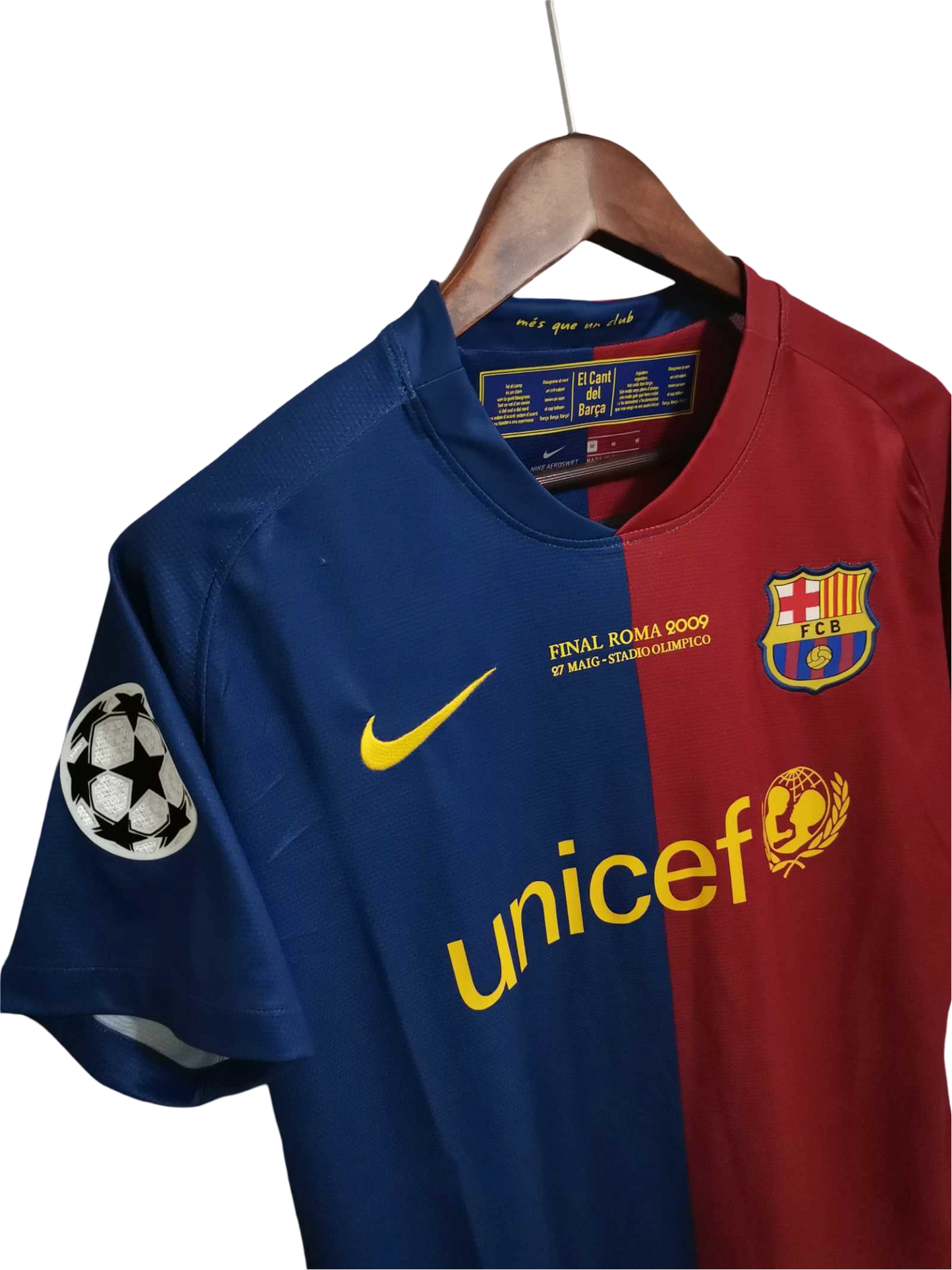 2008/2009 FC Barcelona Unicef Home Retro Kit - ClassicKits433 - GovintageJersey