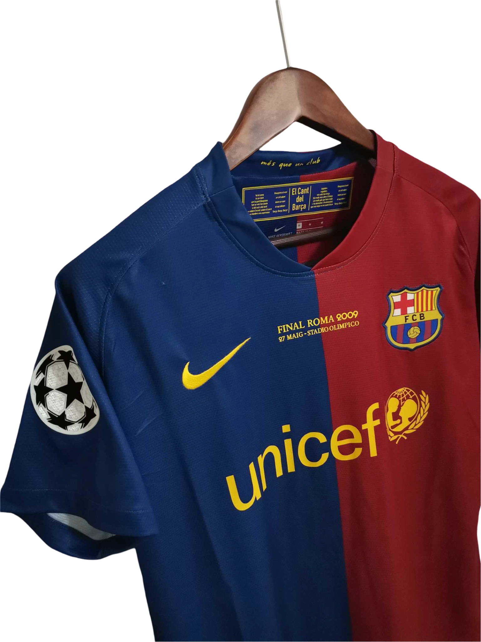 2008/2009 FC Barcelona Unicef Home Retro Kit - ClassicKits433 - GovintageJersey