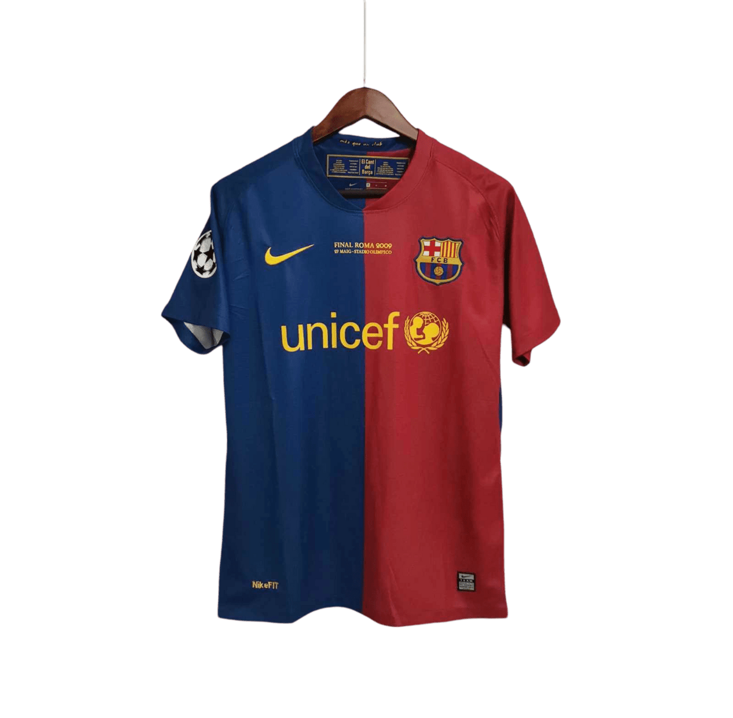 2008/2009 FC Barcelona Unicef Home Retro Kit - ClassicKits433 - GovintageJersey