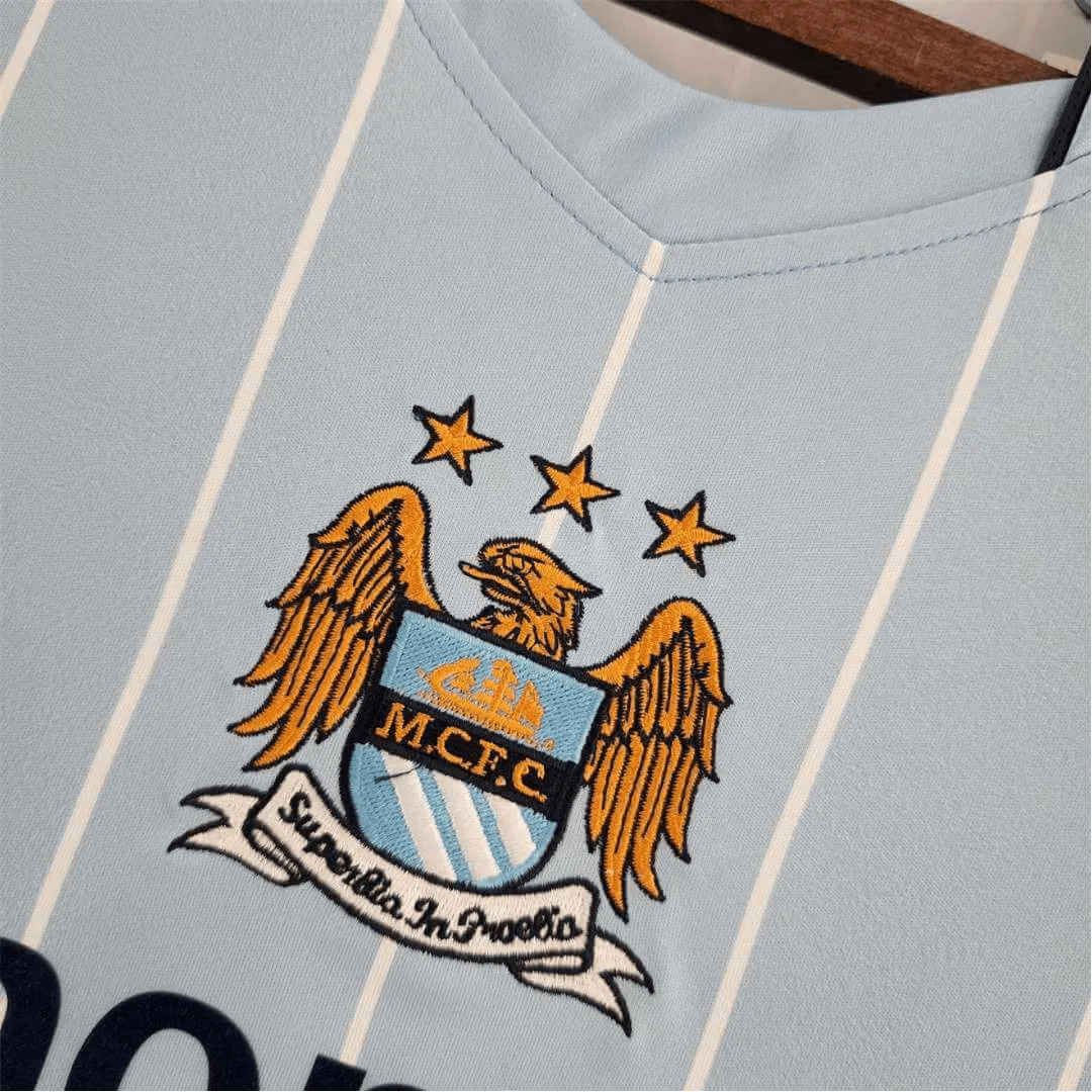 2008/2009 Manchester City Thomas Cook - Home Retro Kit - ClassicKits433 - GovintageJersey