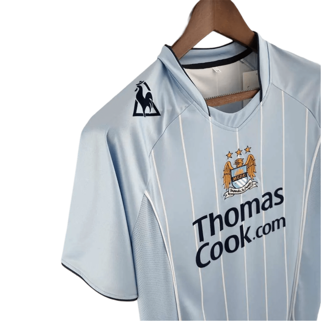 2008/2009 Manchester City Thomas Cook - Home Retro Kit - ClassicKits433 - GovintageJersey