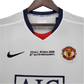 2008/2009 Manchester United AIG - Away white CL Retro Kit - ClassicKits433 - GovintageJersey