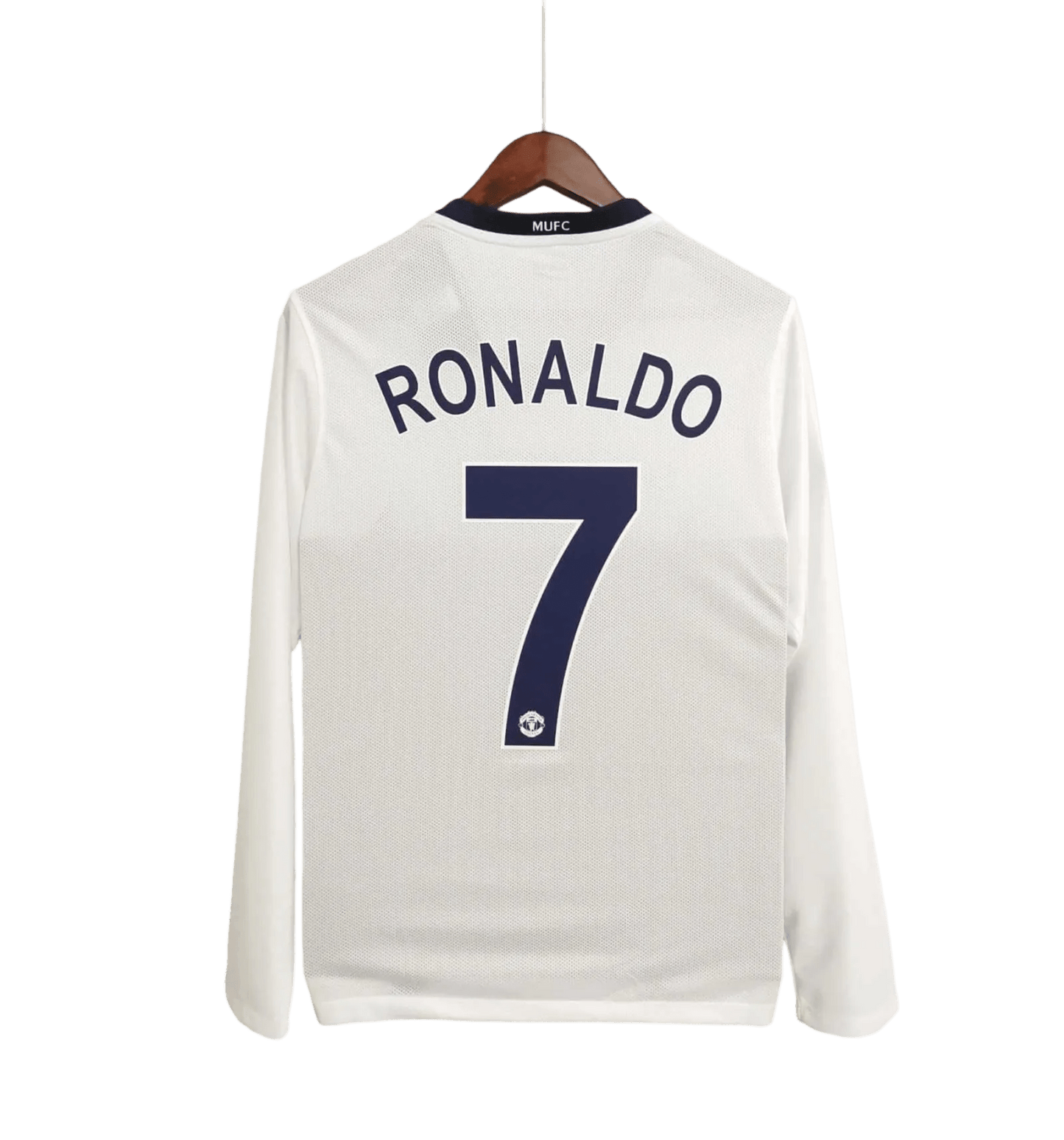 2008/2009 Manchester United AIG - Away White UCL final Retro Kit – Long Sleeves - ClassicKits433 - GovintageJersey