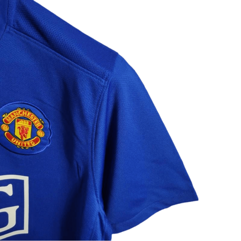 2008/2009 Manchester United AIG - Blue Third Retro Kit - ClassicKits433 - GovintageJersey