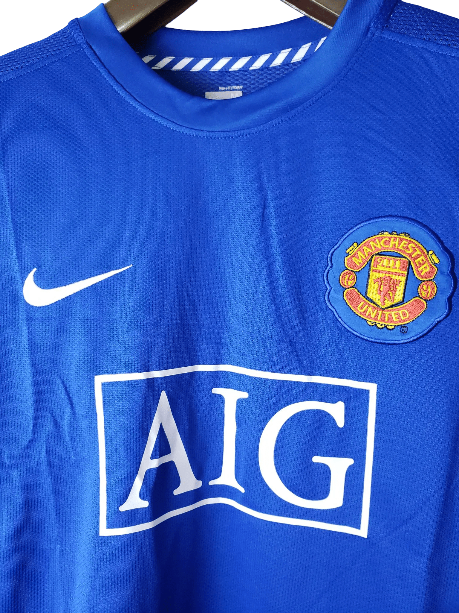 2008/2009 Manchester United AIG - Third Retro Kit - Long Sleeves - ClassicKits433 - GovintageJersey