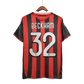 2009/2010 AC Milan bwin - Home Kit – Short Sleeves - GovintageJersey