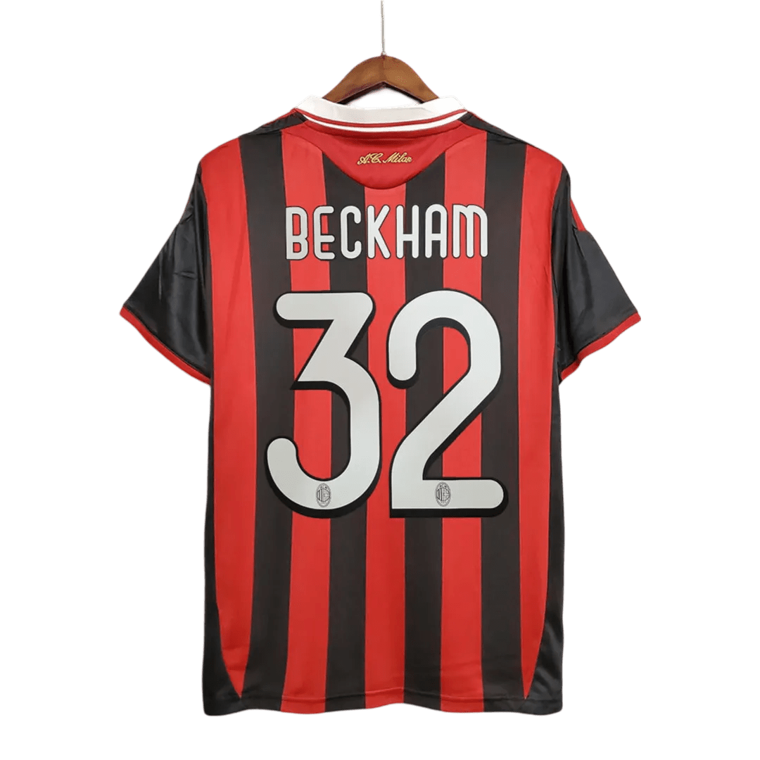 2009/2010 AC Milan bwin - Home Kit – Short Sleeves - GovintageJersey