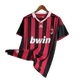 2009/2010 AC Milan bwin - Home Kit – Short Sleeves - GovintageJersey