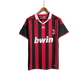 2009/2010 AC Milan bwin - Home Kit – Short Sleeves - GovintageJersey