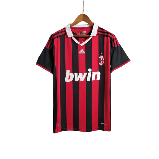 2009/2010 AC Milan bwin - Home Kit – Short Sleeves - GovintageJersey