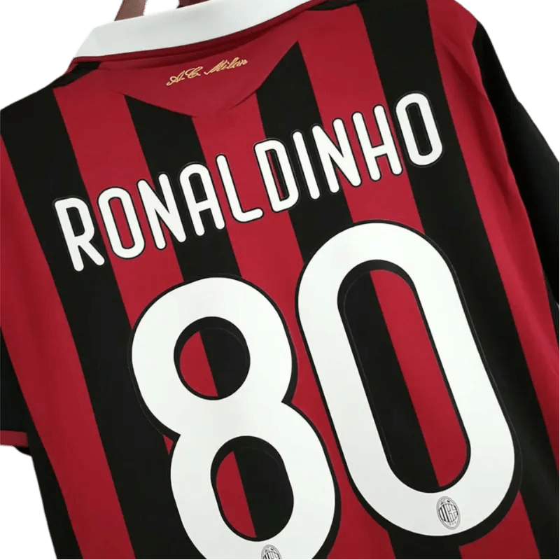 2009/2010 AC Milan bwin - Home Kit – Short Sleeves - GovintageJersey