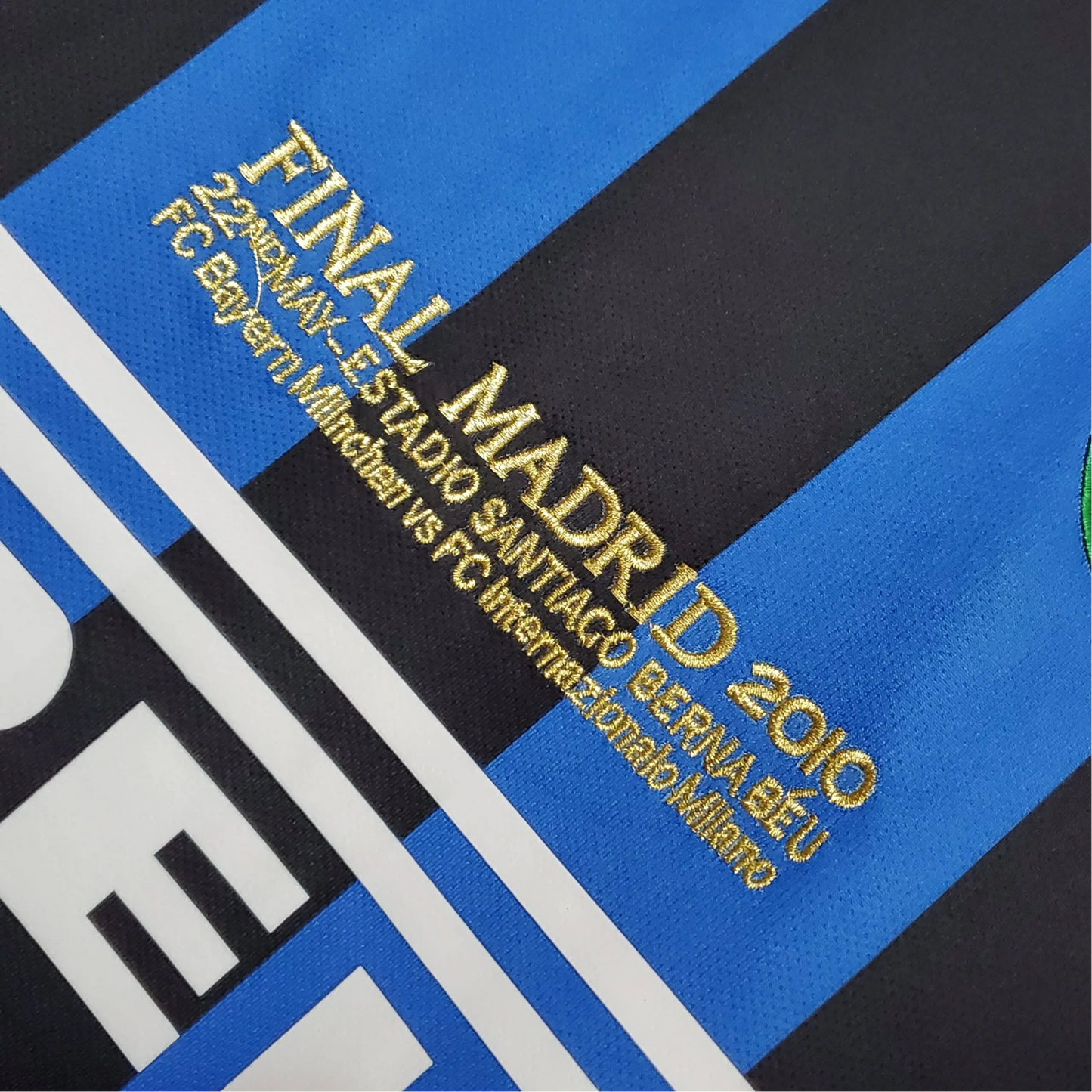 2009/2010 Inter Milan PIRELLI - Home Retro Kit (UCL Final) - GovintageJersey