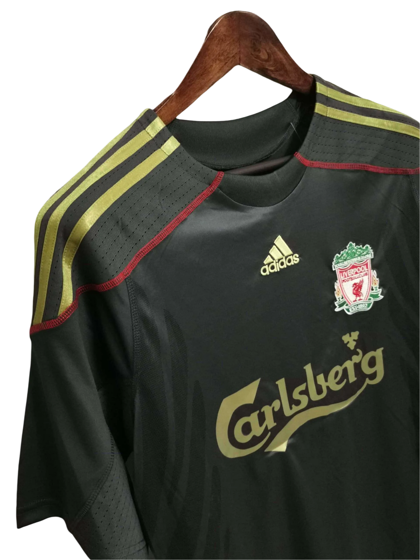 2009/2010 LiverpooI Carlsberg - Away Gray Black Retro kit - ClassicKits433 - GovintageJersey