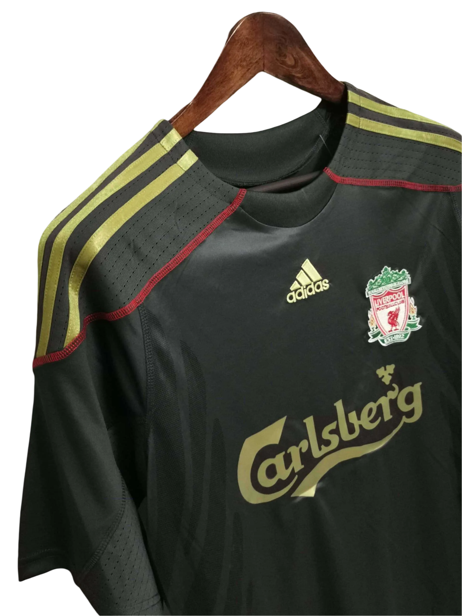 2009/2010 LiverpooI Carlsberg - Away Gray Black Retro kit - ClassicKits433 - GovintageJersey