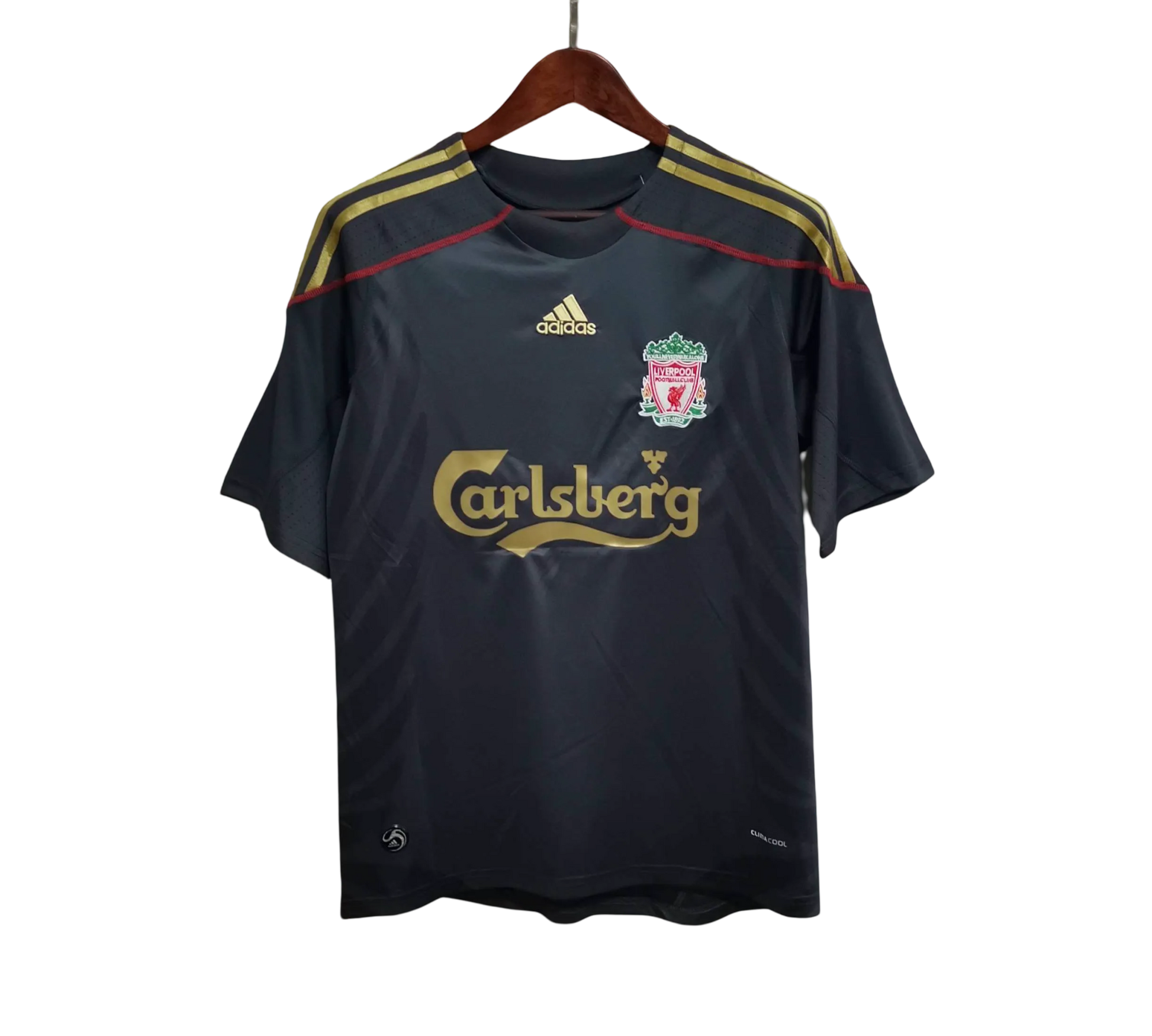 2009/2010 LiverpooI Carlsberg - Away Gray Black Retro kit - ClassicKits433 - GovintageJersey