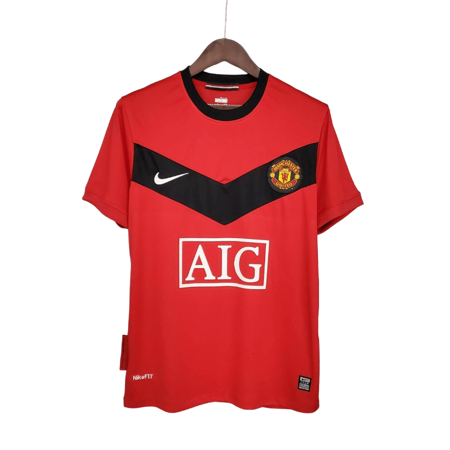 2009/2010 Manchester United AIG Home Retro Kit - ClassicKits433 - GovintageJersey