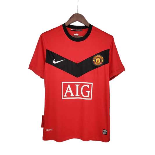 2009/2010 Manchester United AIG Home Retro Kit - ClassicKits433 - GovintageJersey