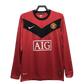 2009/2010 Manchester United AIG - Home Retro Kit – Long Sleeves - ClassicKits433 - GovintageJersey