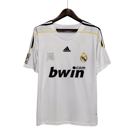 2009/2010 Real Madrid Bwin White Home Retro Kit - ClassicKits433 - GovintageJersey