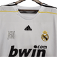 2009/2010 Real Madrid Bwin White Home Retro Kit - ClassicKits433 - GovintageJersey