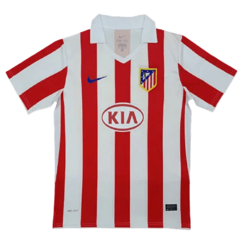 2010/2011 Atletico Madrid KIA - Home Retro Kit - ClassicKits433 - GovintageJersey