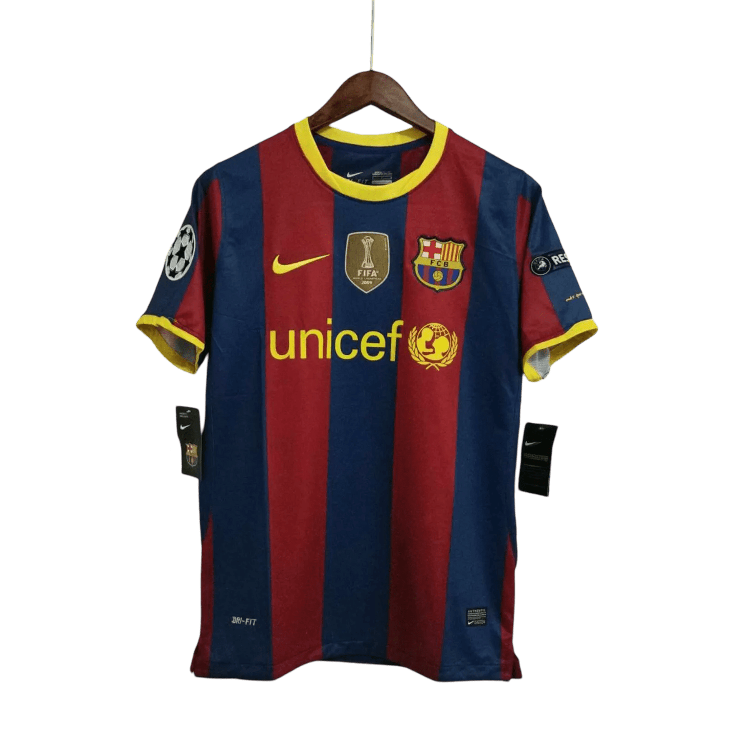 2010/2011 FC Barcelona unicef - Home Retro kit - ClassicKits433 - GovintageJersey